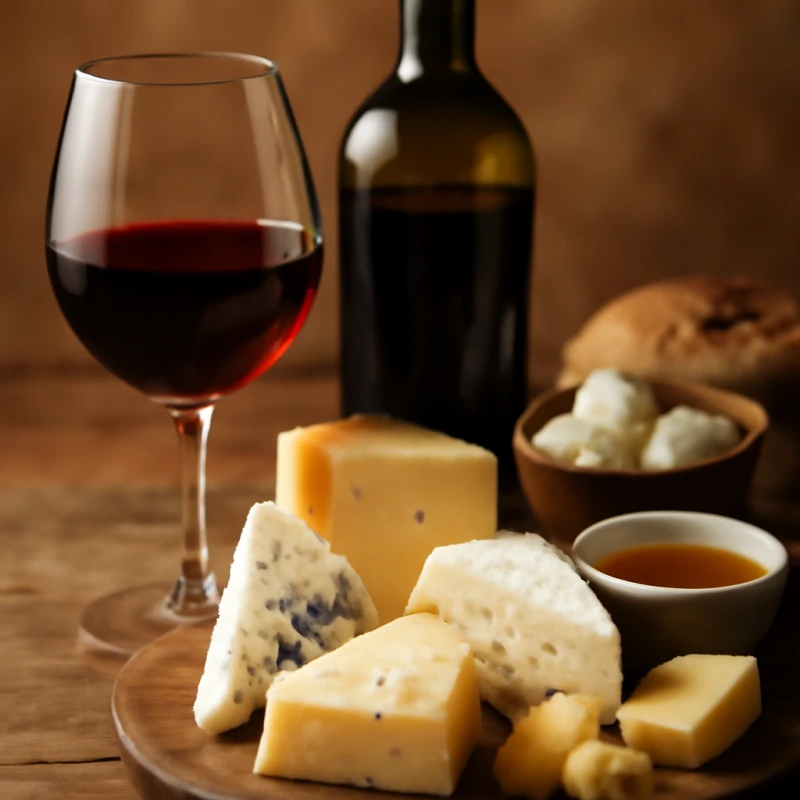 Rode Wijn en Kaas Combineren